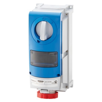 Bases verticales con interruptor de bloqueo y base portafusibles - 50/60 Hz Bases verticales con interruptor de bloqueo y base portafusibles - 50/60 Hz