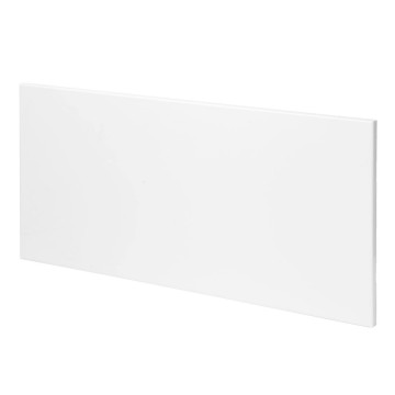 Panele bez okienek z estetycznym wykończeniem z metalu - biały RAL 9003