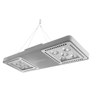 SMART [4] 2.0 HB - 5+5 LED - DIFFUSED 100° - STAND ALONE - 4000 K (CRI 80) - 220/240 V 50/60 Hz - IP66 - CLAS I - GREY RAL 7037
