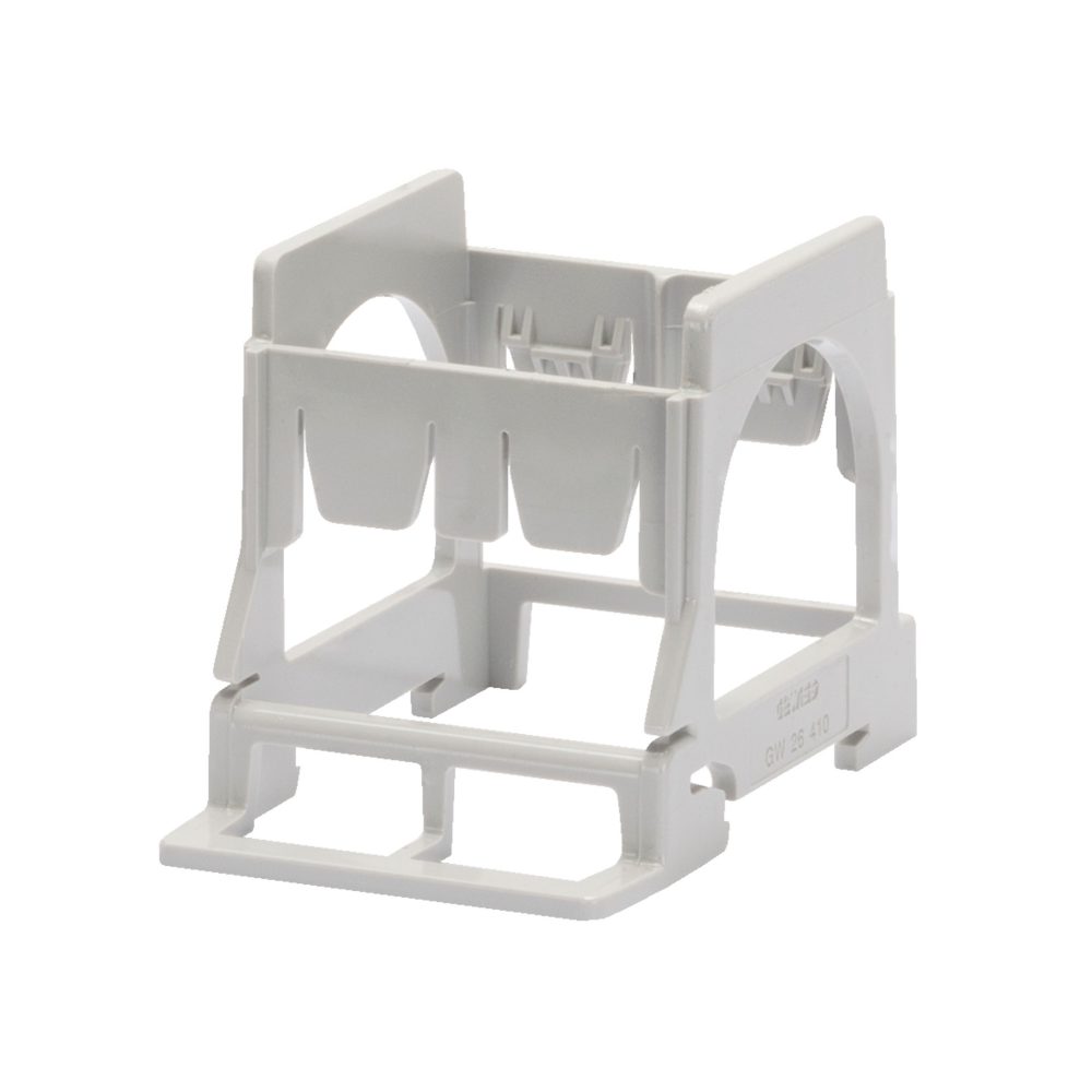  podpěra pro montáž komponentů řady system na lištu din – 2 moduly – 3 moduly din