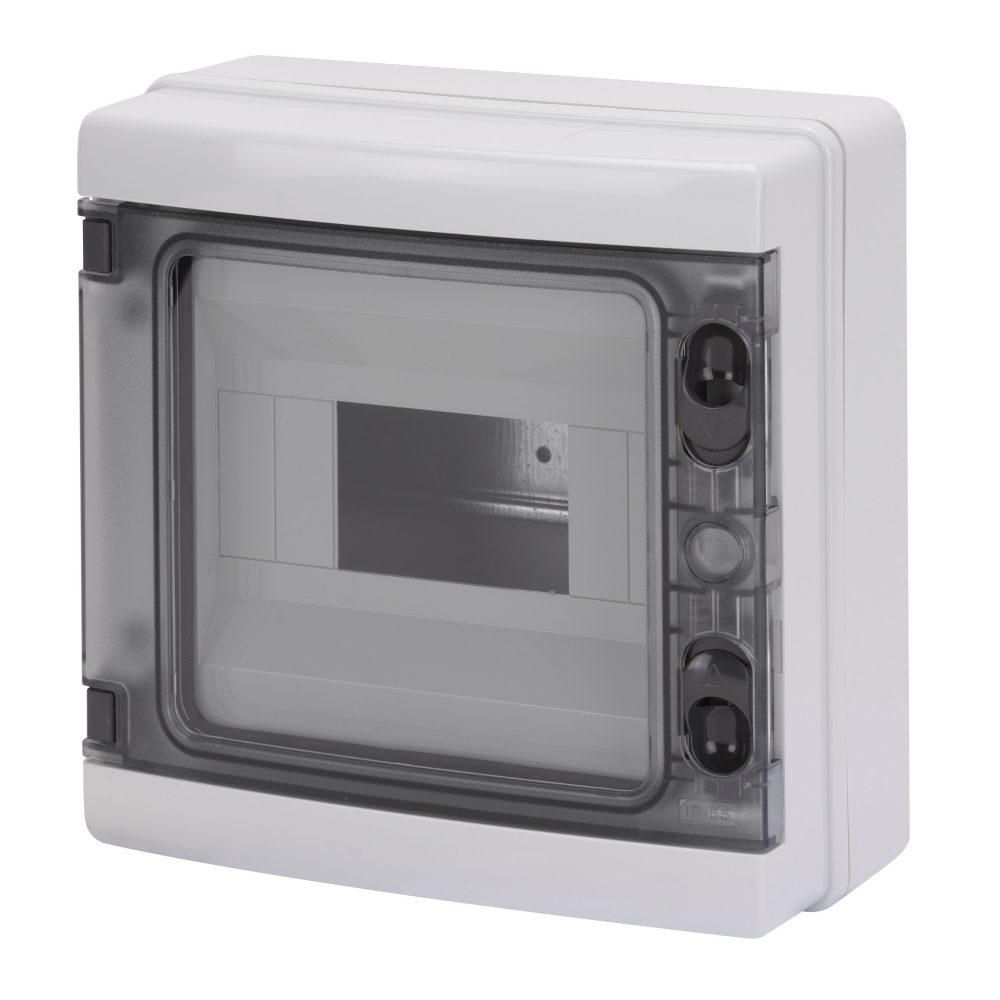 coffret apparent 8m ip65 avec bornier unipolaire