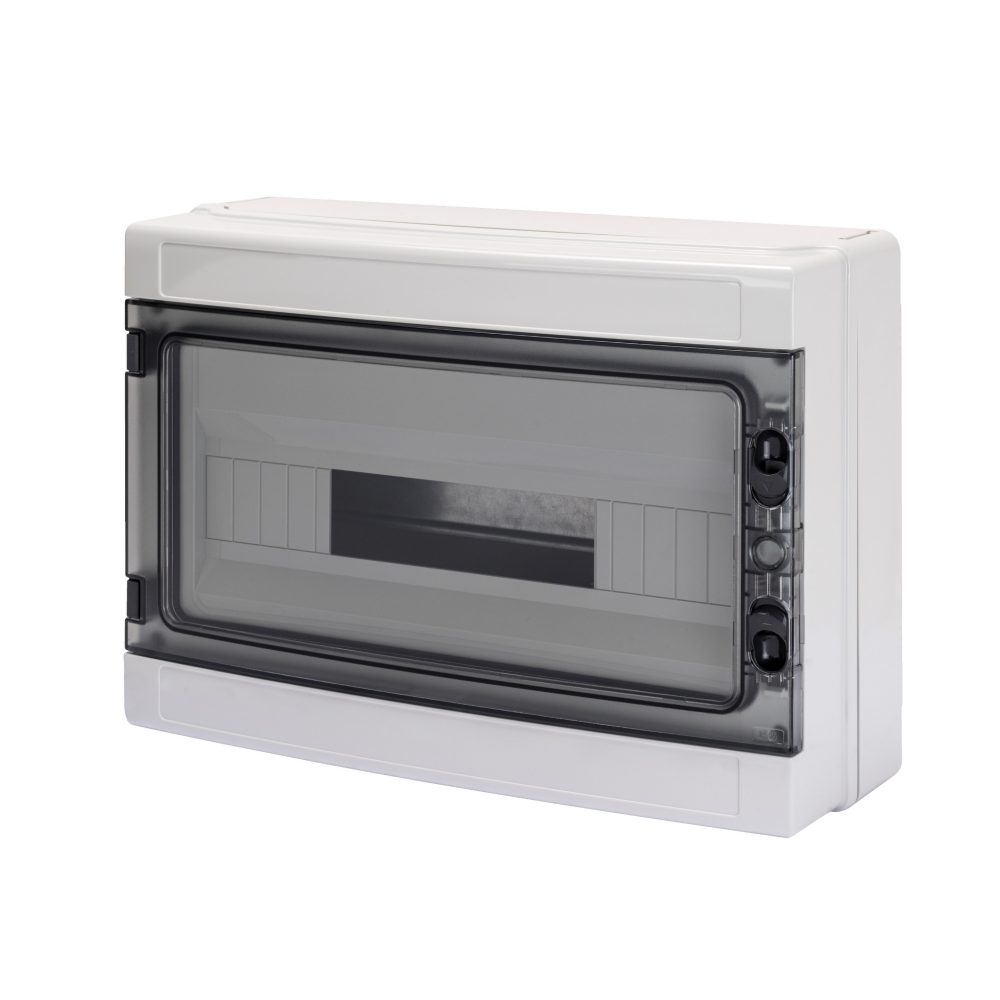  coffret apparent 18m ip65 avec bornier unipolaire