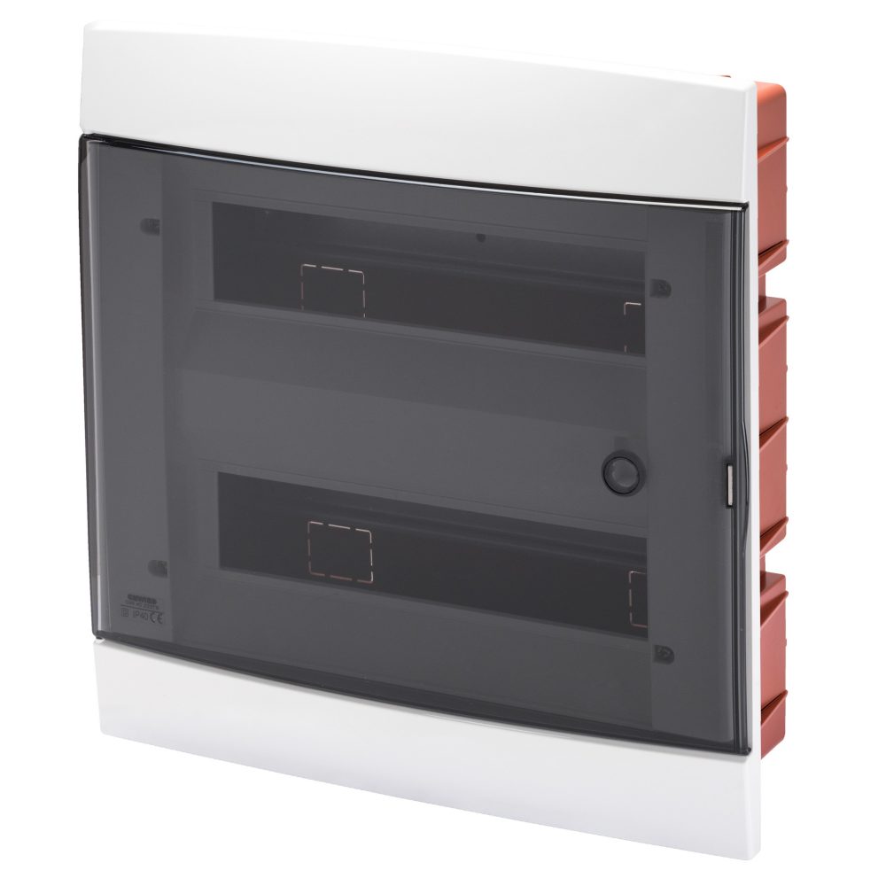  coffret de décoration - 328x338x28 - blanc - 24 modules