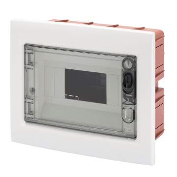 Verteiler mit Schraubklemmen 80 A IP20 und herausnehmbaren Geräteträger - Weiss RAL 9016 Verteiler mit Schraubklemmen 80 A IP20 und herausnehmbaren Geräteträger - Weiss RAL 9016