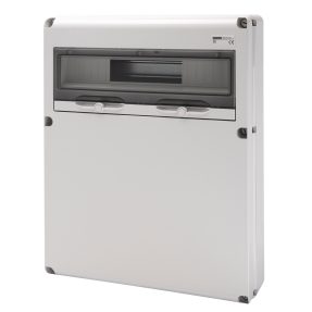 q-din 20 moduli - coperchio cieco - ip65