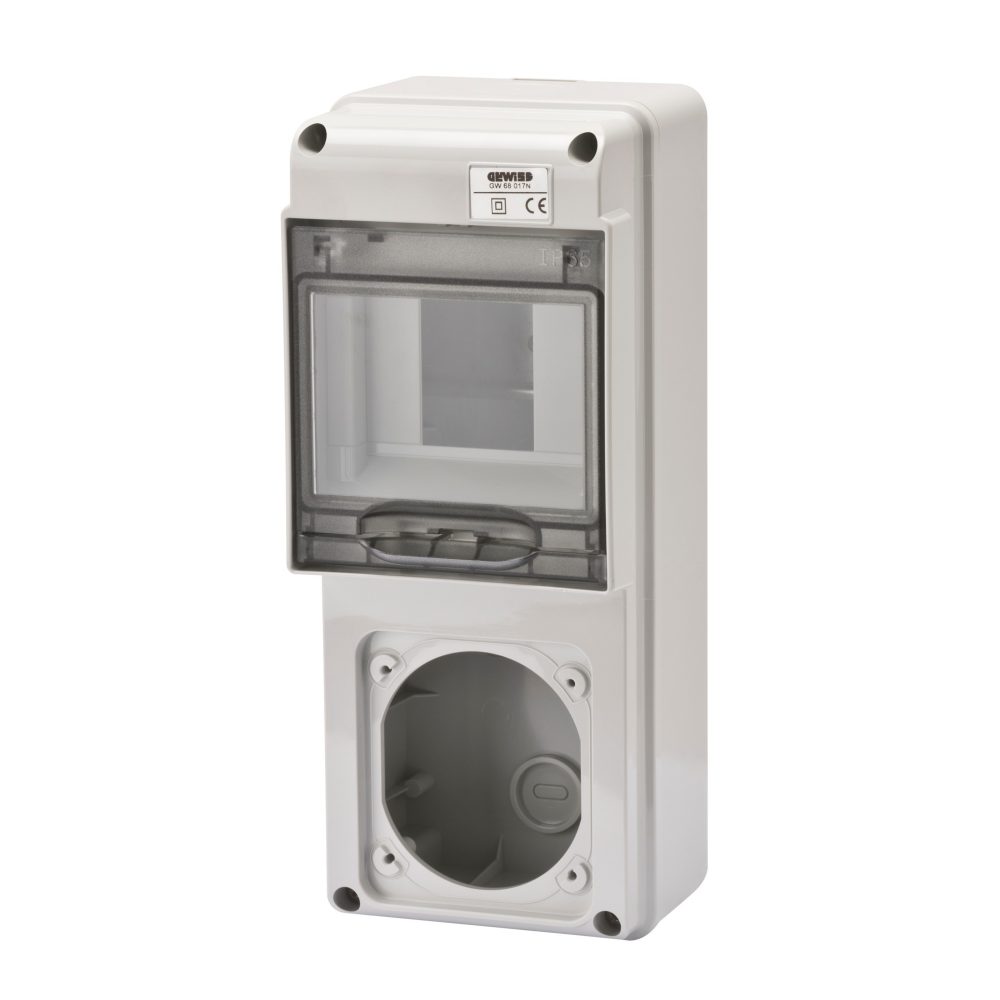  q-din 5 moduli - 1 flangia iec 309 16a ip44/67 - ip65