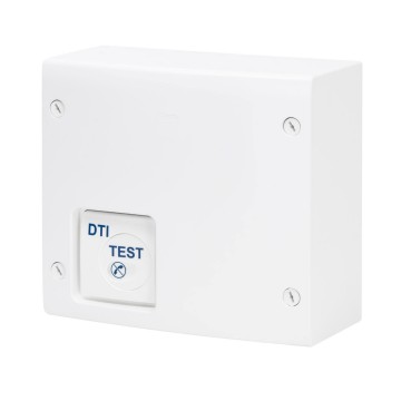Quadro VDI grau 1 equipado com 4 conectores RJ45 e 4 saídas TV/SAT - Branco RAL 9016 Quadro VDI grau 1 equipado com 4 conectores RJ45 e 4 saídas TV/SAT - Branco RAL 9016