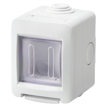  CONTENITORE AUTOPORTANTE VUOTO - STAGNO IP55 2 POSTI - GRIGIO RAL 7035 - CHORUSMART