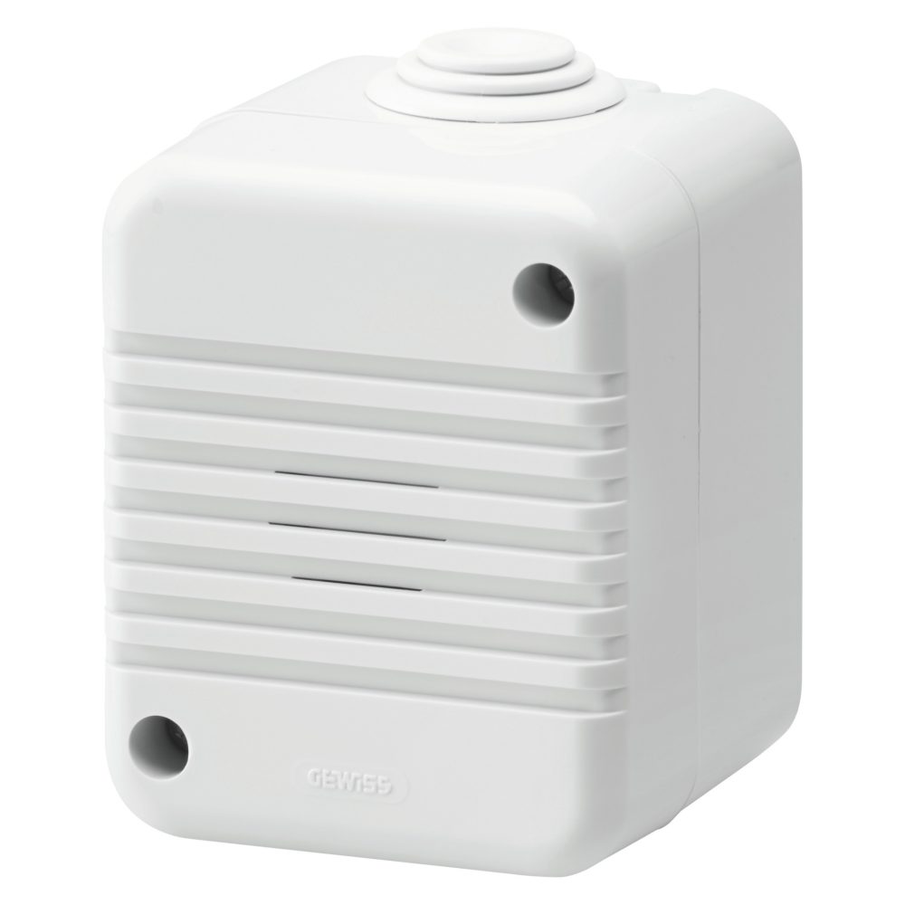  buzzer for signalling - 24v - ip40 - grey ral 7035