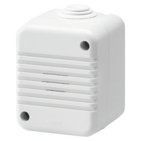 AVVISATORE ACUSTICO - 230V - IP40 - GRIGIO RAL 7035