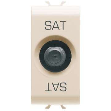 TV-SAT-Dosen (5-2400 MHz) geschirmt Klasse A - F-Buchse TV-SAT-Dosen (5-2400 MHz) geschirmt Klasse A - F-Buchse
