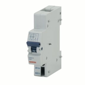 sganciatore a lancio di corrente 12/48v ac/dc - 1 modulo