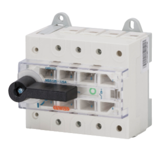 SWITCH DISCONNECTOR - MSS 125 - 3P 100A 400V - 6 MODULES