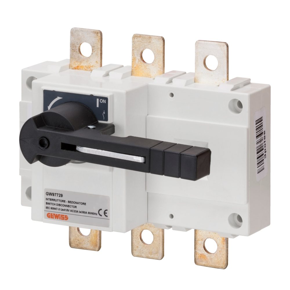  switch-disconnector - mss 250 - 3p 250a 400v