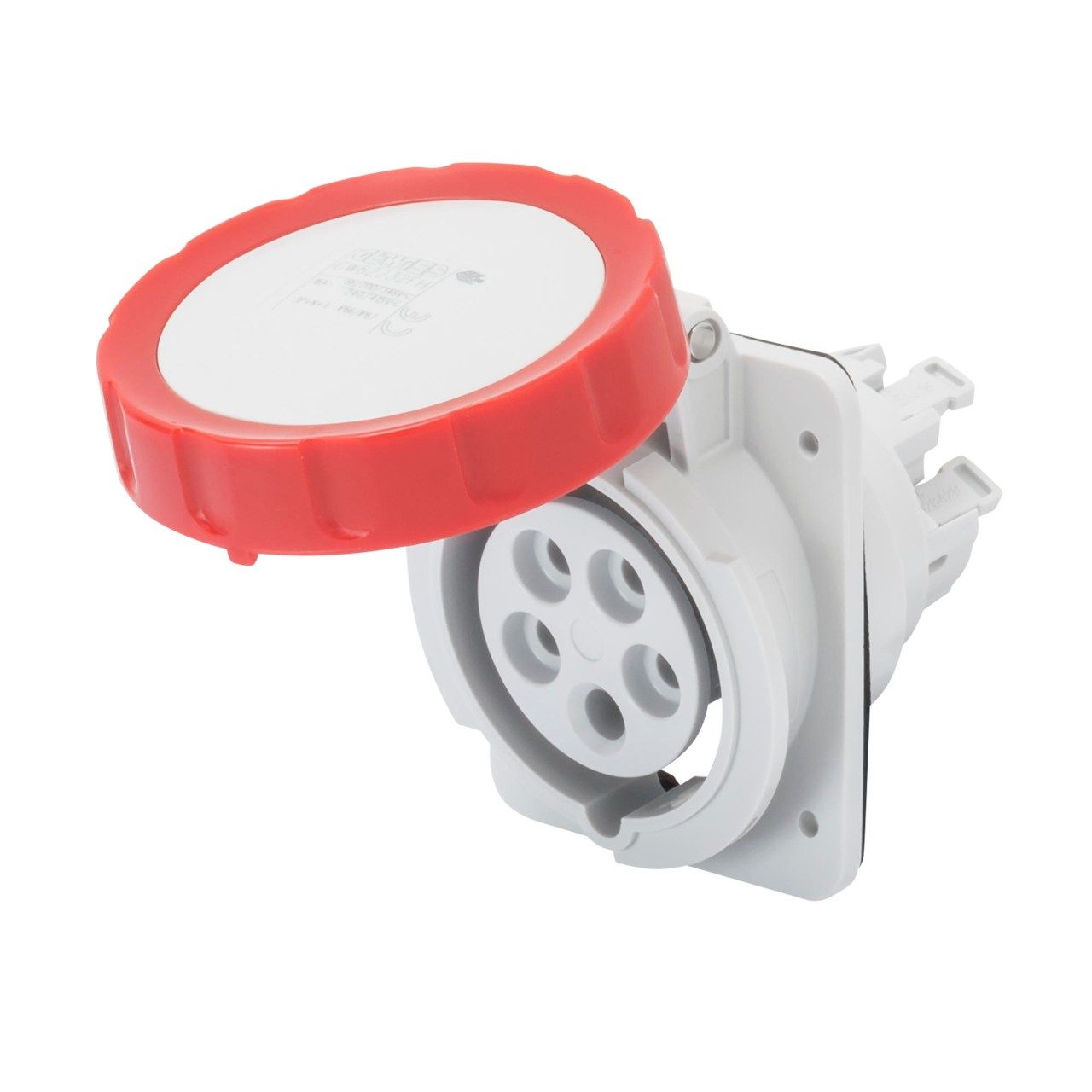 10° ANGLED FLUSH-MOUNTING SOCKET-OUTLET HP - IP66/IP67 