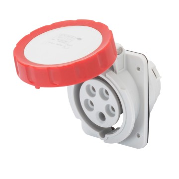 GEWISS GW60042H Industrial Plug Pack of 2 32 A 415 V rouge 5PIN IP67 CE GEWISS GW60042H Industrial Plug Pack of 2 32 A 415 V rouge 5PIN IP67 CE
