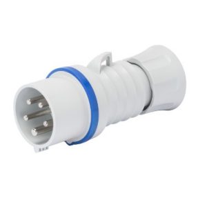 STECKER HP - IP44/IP54 - 3P+E 16A 200-250V 50/60HZ - BLAU - 9H - STECKKONTAKTEN