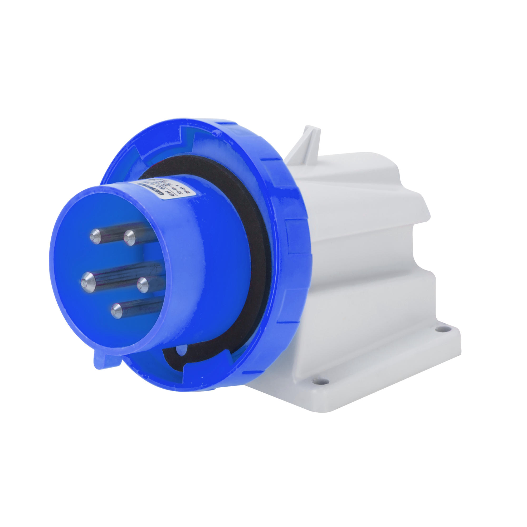 Gewiss IP67 110 V 2P+E angle appareil Inlet GW60423//GW60434