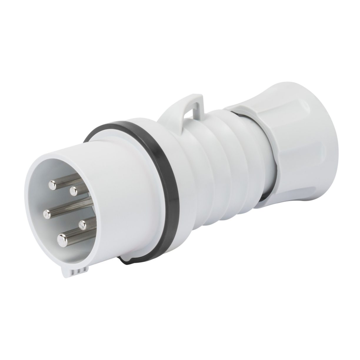 STRAIGHT PLUG HP - IP44/IP54 - 3P+N+E 16A 600-690V 50/60HZ - BLACK - 5H ...