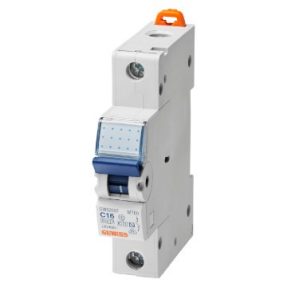 ÎNTRERUPĂTOR MINIATURAL - MT 100- 1P CARACTERISTICĂ D 20A - 1 MODUL