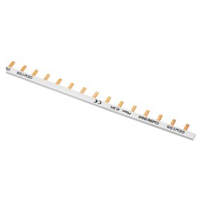 פס גישור פינים חד-קוטבי עבור mtc‏ - 1p‏ 80a לבן - 1 מטר