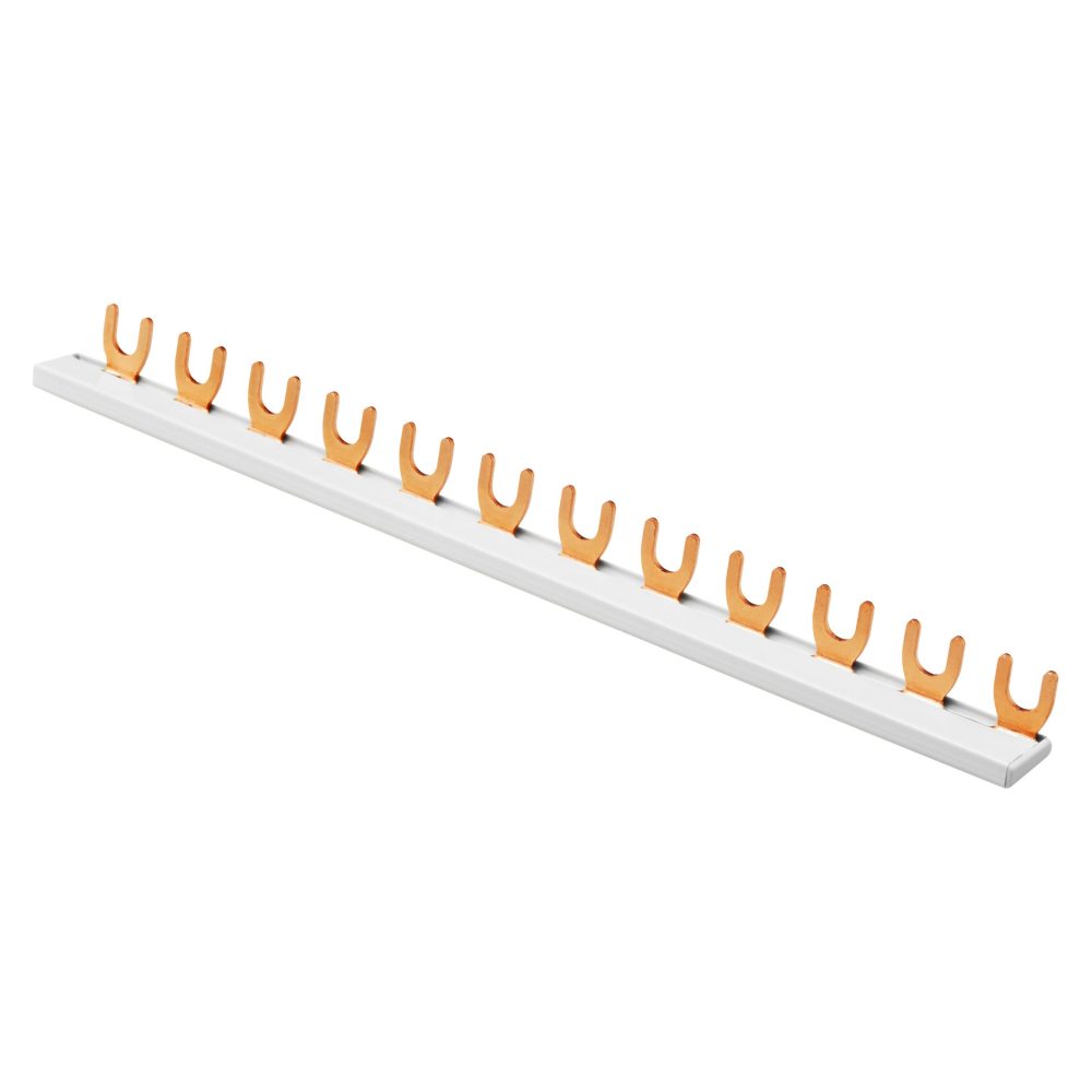  pettine di collegamento a forcella - 1p 63a - 12 moduli