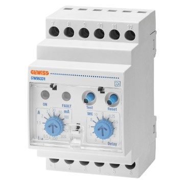  AYRI TOROİDLİ KAÇAK AKIM RÖLESİ - 230V ac - A TİPİ - 3 MODÜL