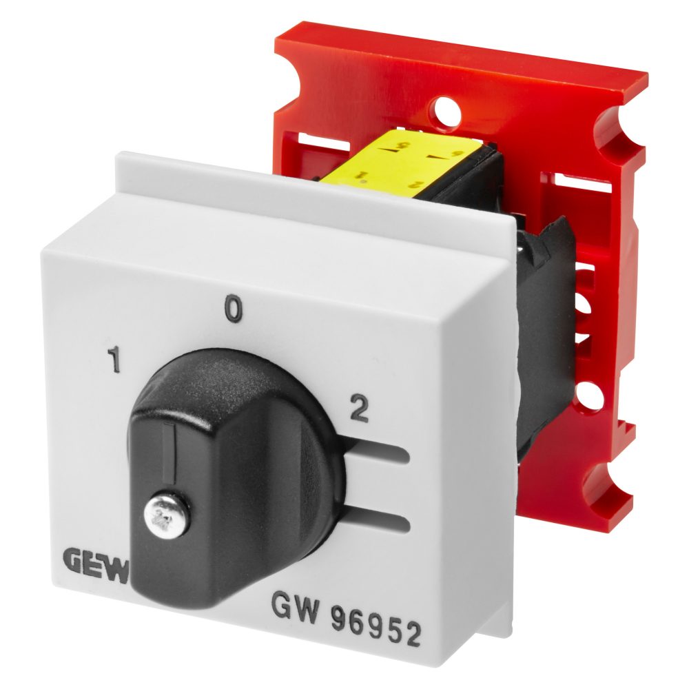 line switch - 3 positions 16a 690v - 3 modules