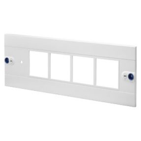 PANNELLO FRONTALE PER STRUMENTI DI MISURA E COMMUTATORI - CVX 160I/160E - 24 MODULI - 4 STRUMENTI 96X96 - 600X200