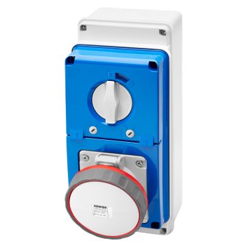 Bases verticales interbloqueadas con fondo con base portafusibles - 50/60 Hz - IP67 Bases verticales interbloqueadas con fondo con base portafusibles - 50/60 Hz - IP67
