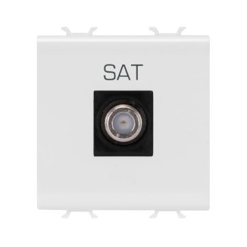 Coaxiale TV-SAT-aansluitingen (5-2400 MHz), bescherming klasse A - vrouwelijke F-connector