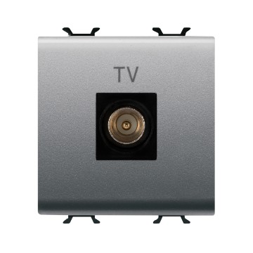 TV-Dosen (5-2400 MHz) geschirmt Klasse A - IEC-Stecker Ø 9,5 mm TV-Dosen (5-2400 MHz) geschirmt Klasse A - IEC-Stecker Ø 9,5 mm