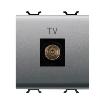 Tomadas coaxiais TV (5-2400 MHz) blindadas classe A - conector IEC macho Ø 9,5 mm Tomadas coaxiais TV (5-2400 MHz) blindadas classe A - conector IEC macho Ø 9,5 mm