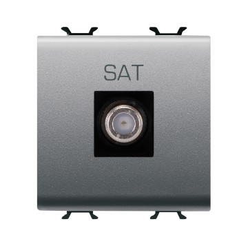 TV-SAT-Dosen (5-2400 MHz) geschirmt Klasse A - F-Buchse TV-SAT-Dosen (5-2400 MHz) geschirmt Klasse A - F-Buchse