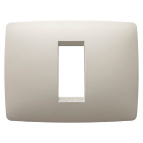 abdeckrahmen one - in technopolymer - 1 modul - cremeweiss - chorusmart