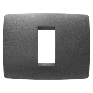 PLACA ONE - EN TECNOPOLÍMERO BARNIZADO - 1 MÓDULO - GRIS PIZARRA - CHORUS