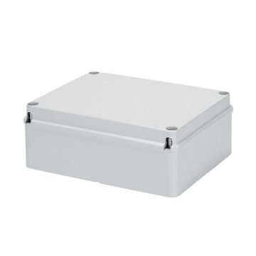 Gewiss Cassetta Scatola di derivazione con coperchio alto a vite IP56 Dimensioni 380x300x180 mm Pareti Lisce GW44220 Gewiss Cassetta Scatola di derivazione con coperchio alto a vite IP56 Dimensioni 380x300x180 mm Pareti Lisce GW44220