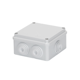 JUNCTION BOX+C.GLANDS 100X100X50 IP55