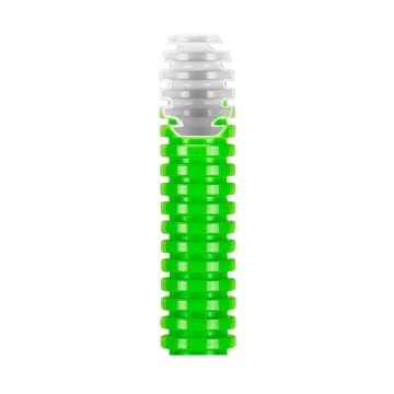 Tubo pieghevole medio coestruso verde - PVC Tubo pieghevole medio coestruso verde - PVC