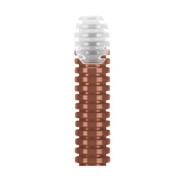 Tubo pieghevole medio coestruso marrone - PVC Tubo pieghevole medio coestruso marrone - PVC
