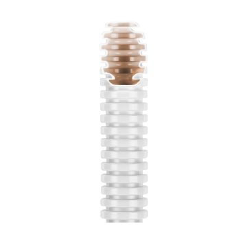 Tubo pieghevole medio coestruso grigio chiaro - PVC Tubo pieghevole medio coestruso grigio chiaro - PVC