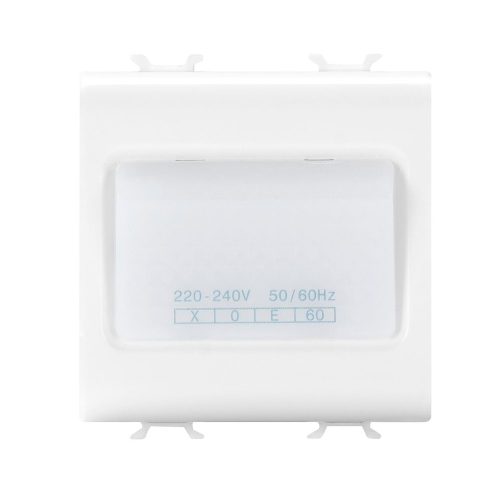  autonomní nouzové svítidlo – 230 v ac 50/60 hz 1 h – 2 moduly – matná bílá – chorusmart
