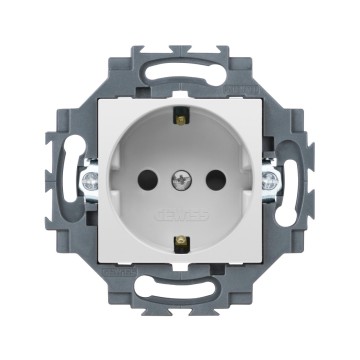 Contactdozen conform Duitse norm met via de voorkant vastzetbare aansluitklemmen - 250 V AC