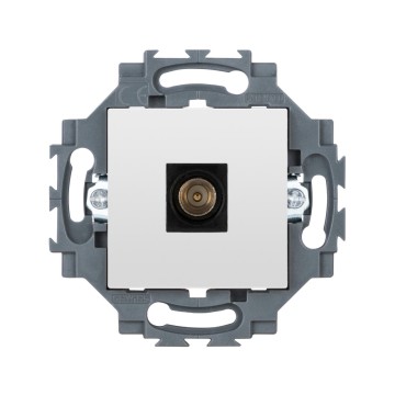 Coaxiale tv-aansluiting (5-2400 MHz), bescherming klasse A - mannelijke IEC-connector Ø 9,5mm