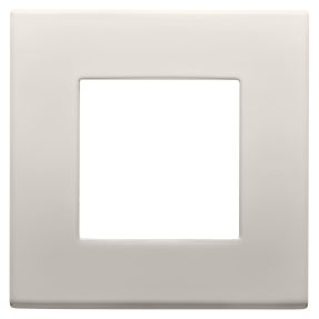 placca dahlia - in tecnopolimero - 1 posto - avorio