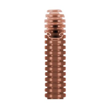 Tubo dobrável médio castanho - PVC Tubo dobrável médio castanho - PVC