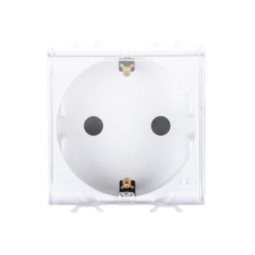 Tomada Schuko com tampa IP40 - ac 250V Tomada Schuko com tampa IP40 - ac 250V