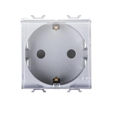 Tomada Schuko com tampa IP40 - ac 250V Tomada Schuko com tampa IP40 - ac 250V
