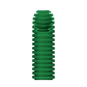 tubo pieghevole medio icta autorinvenente - diametro 40mm - senza tiracavo - verde