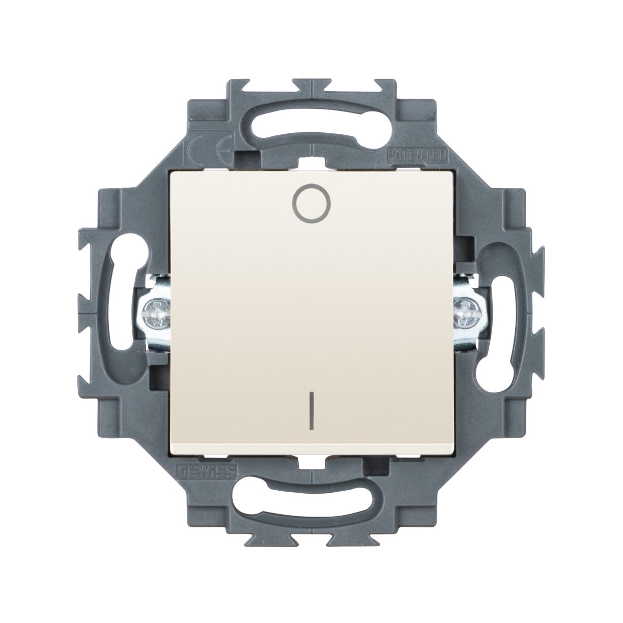 ONE-WAY SWITCH 2P 250V ac - QUICK WIRING TERMINALS - 10AX